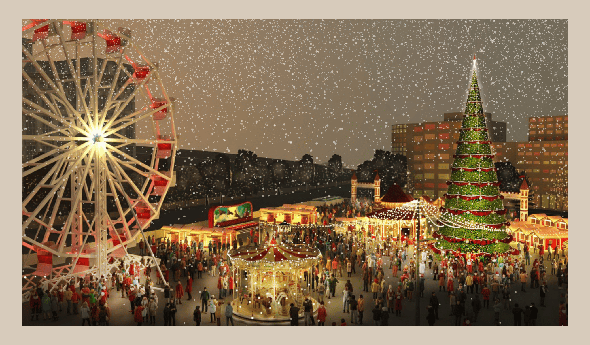 The Bucharest Christmas Market 2025 brings the most new features of the past few years.
